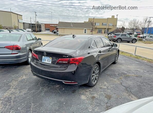 19UUB2F5XHA004560 2017 ACURA TLX Black წინა ხედი