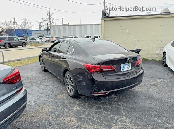 19UUB2F5XHA004560 2017 ACURA TLX Black წინა მარჯვენა