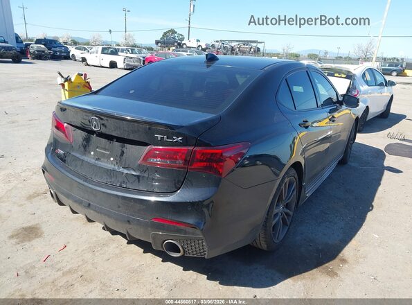 19UUB2F69LA004793 2020 ACURA TLX Black Հետևի աջ