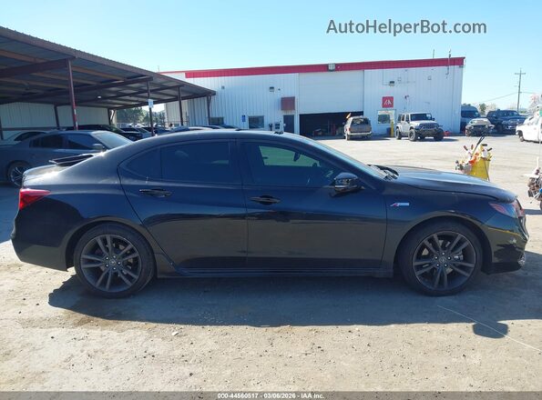 19UUB2F69LA004793 2020 ACURA TLX Black Սալոնի հետևի տեսք