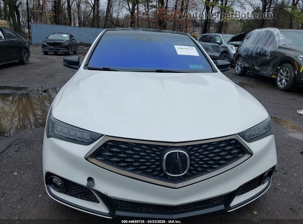 19UUB3F6XLA003173 2020 ACURA TLX White Vista del cuadro de instrumentos