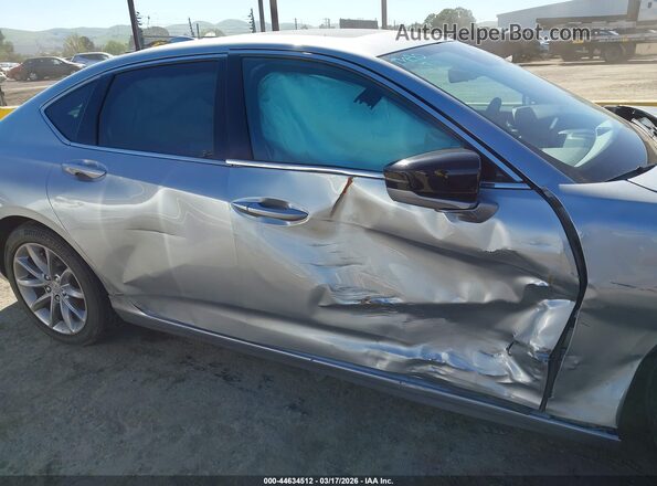 19UUB5F30PA001407 2023 ACURA TLX Серебряный Вид задней части салона