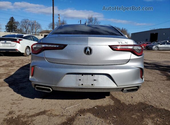 19UUB5F35MA003164 2021 ACURA TLX Silver Rear view