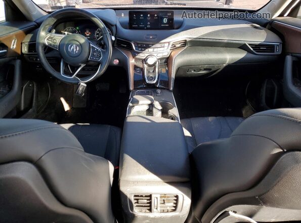 19UUB5F35MA003164 2021 ACURA TLX Silver Dashboard view