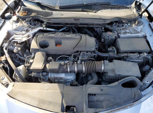 19UUB5F35MA003164 2021 ACURA TLX Silver Rear interior view