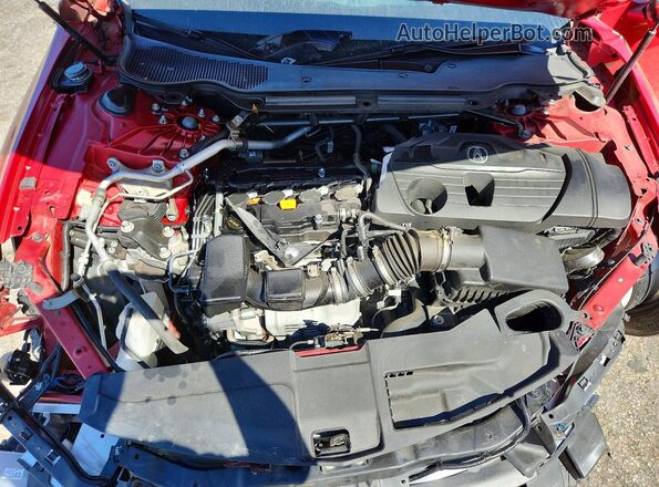 19UUB5F37MA015123 2021 ACURA TLX Красный Вид задней части салона