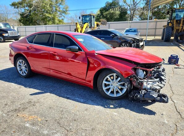 19UUB5F37MA015123 2021 ACURA TLX Красный Передняя правая четверть