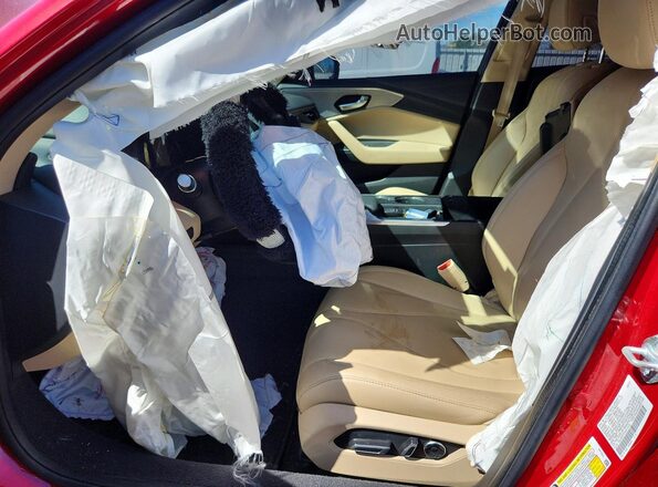 19UUB5F37MA015123 2021 ACURA TLX Красный Вид салона спереди