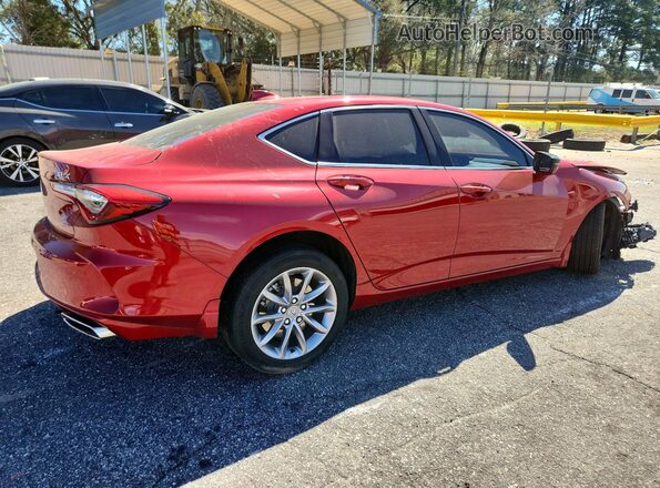 19UUB5F37MA015123 2021 ACURA TLX Красный Задняя правая четверть