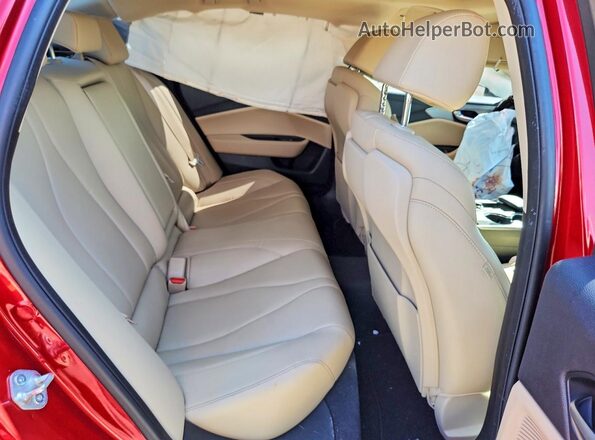 19UUB5F37MA015123 2021 ACURA TLX Красный Вид задних сидений