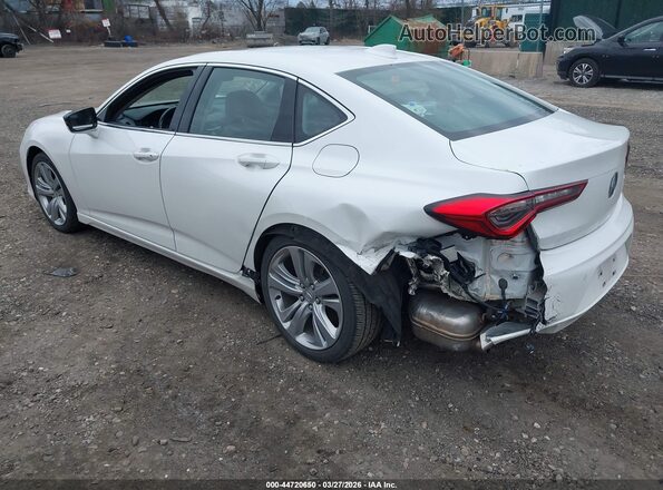 19UUB5F41MA009861 2021 ACURA TLX White Tył lewy