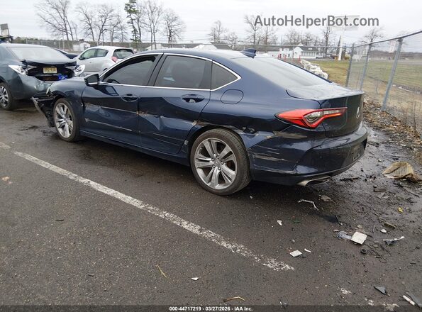19UUB5F42MA007293 2021 ACURA TLX Синий Задняя левая четверть