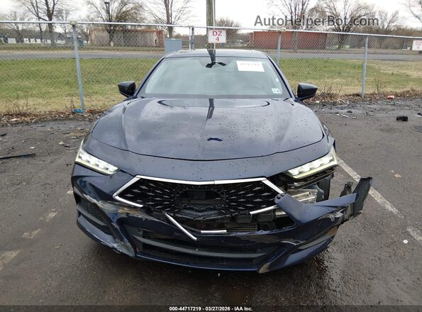 19UUB5F42MA007293 2021 ACURA TLX Синий Вид щитка приборов