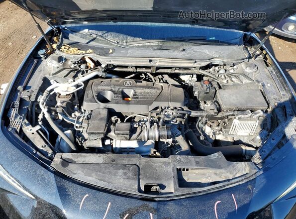 19UUB5F42MA014289 2021 ACURA TLX Black უკანა სალონის ხედი