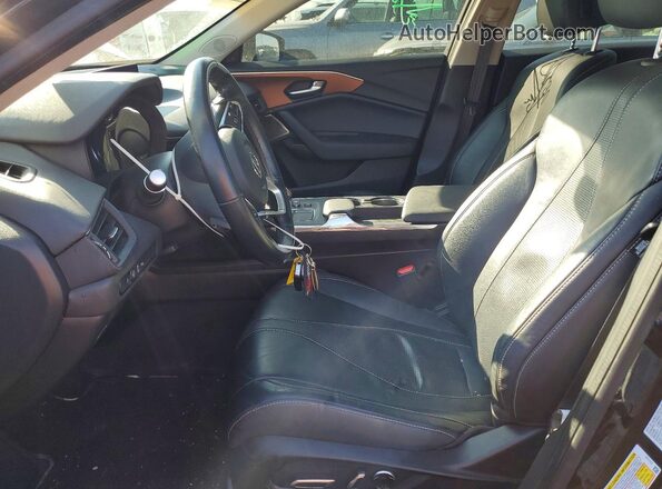 19UUB5F42MA014289 2021 ACURA TLX Black წინა სალონის ხედი