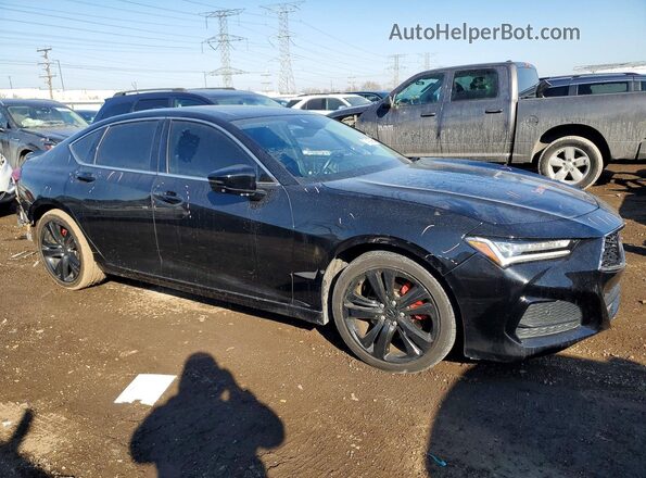 19UUB5F42MA014289 2021 ACURA TLX Black წინა მარჯვენა