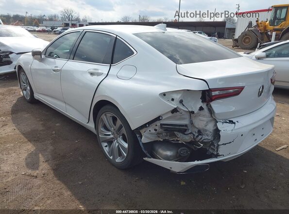19UUB5F43MA014348 2021 ACURA TLX White უკანა მარცხენა