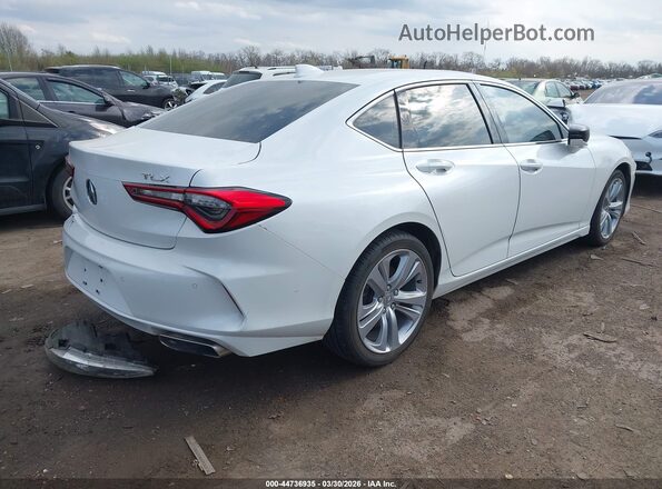 19UUB5F43MA014348 2021 ACURA TLX White უკანა მარჯვენა