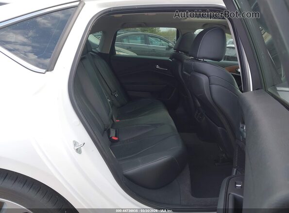 19UUB5F43MA014348 2021 ACURA TLX White VIN კოდის სტიკერის ხედი
