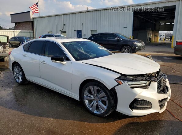 19UUB5F43PA001877 2023 ACURA TLX White Передня права чверть