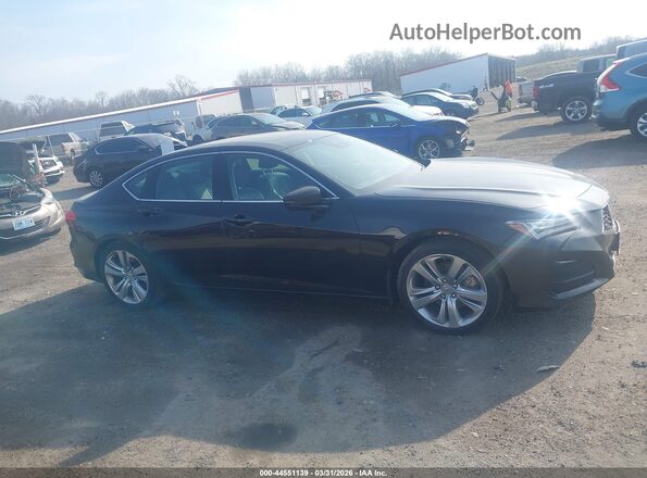 19UUB5F49MA004620 2021 ACURA TLX Black Widok zestawu wskaźników