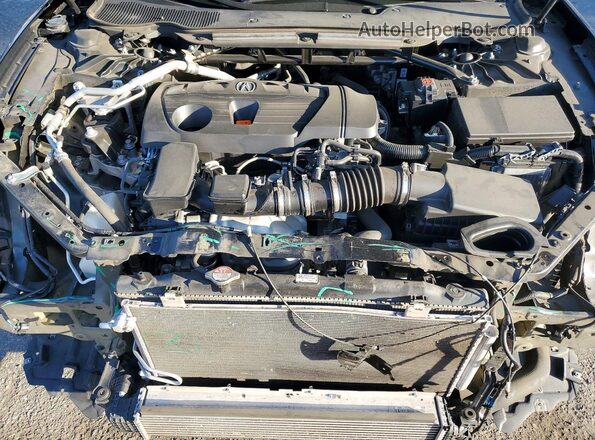 19UUB5F49MA014273 2021 ACURA TLX Black Սալոնի հետևի տեսք