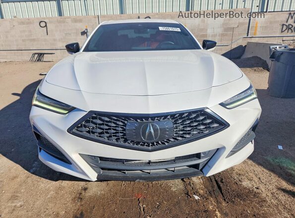 19UUB5F54MA003352 2021 ACURA TLX White Vista frontal