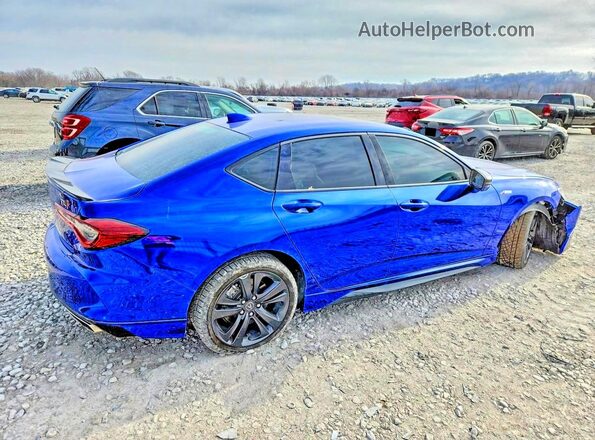 19UUB5F54MA003383 2021 ACURA TLX Blue 