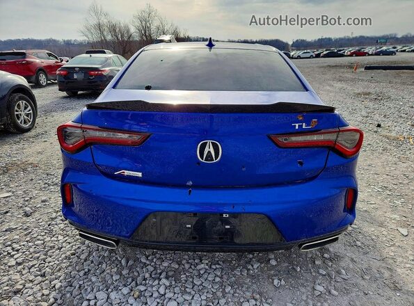 19UUB5F54MA003383 2021 ACURA TLX Blue 