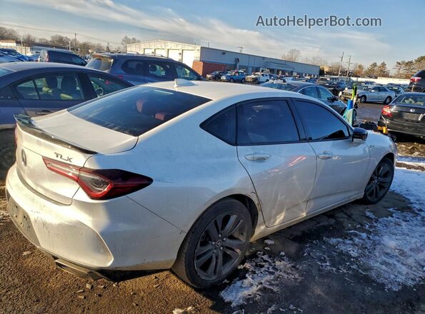 19UUB5F56MA010464 2021 ACURA TLX White Trasero derecho