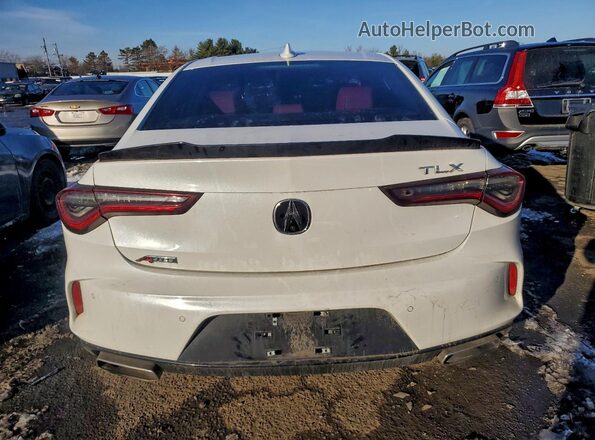 19UUB5F56MA010464 2021 ACURA TLX White Vista trasera