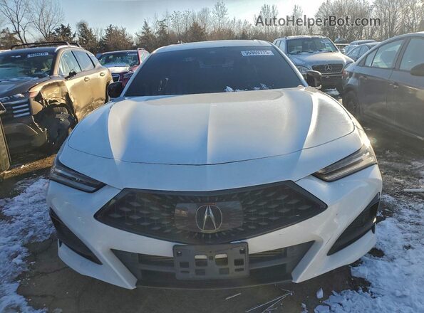 19UUB5F56MA010464 2021 ACURA TLX White Vista frontal