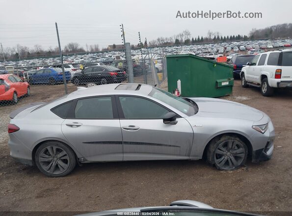 19UUB5F57MA016015 2021 ACURA TLX Серебряный Панорамный вид салона 360°