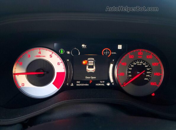 19UUB5F5XMA009396 2021 ACURA TLX White Вид щитка приладів