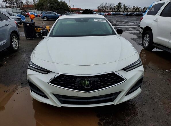 19UUB5F61MA000952 2021 ACURA TLX White Vista frontal