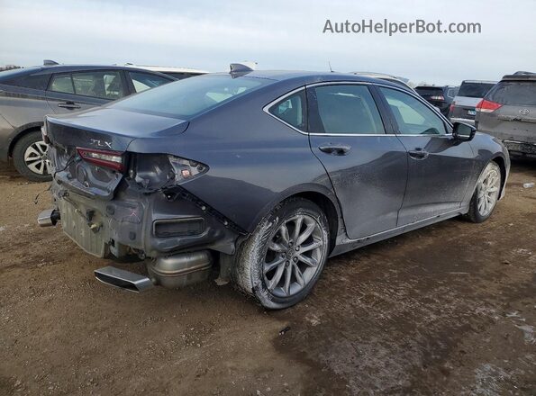 19UUB6F32MA011809 2021 ACURA TLX Gray უკანა მარჯვენა