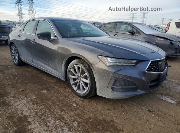 19UUB6F32MA011809 2021 ACURA TLX Gray წინა მარჯვენა
