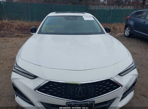19UUB6F40MA008853 2021 ACURA TLX White ხელსაწყოთა პანელის ხედი