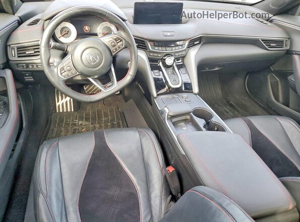 19UUB6F51MA007722 2021 ACURA TLX Черный Вид панели приборов