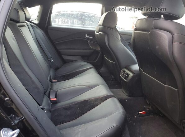 19UUB6F51MA008434 2021 ACURA TLX Black უკანა სავარძლების ხედი