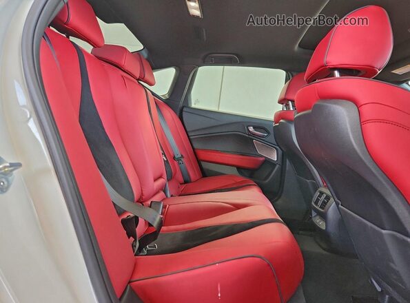 19UUB6F51SA000458 2025 ACURA TLX White Вид задніх сидінь