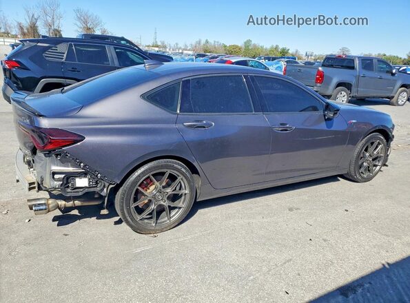 19UUB6F52MA004330 2021 ACURA TLX Gray უკანა მარჯვენა