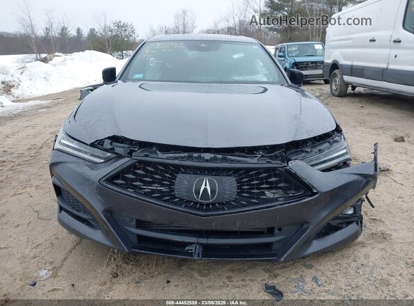 19UUB6F52MA007972 2021 ACURA TLX Gray Instrument cluster view