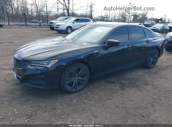 19UUB6F52MA010922 2021 ACURA TLX Black Przód lewy