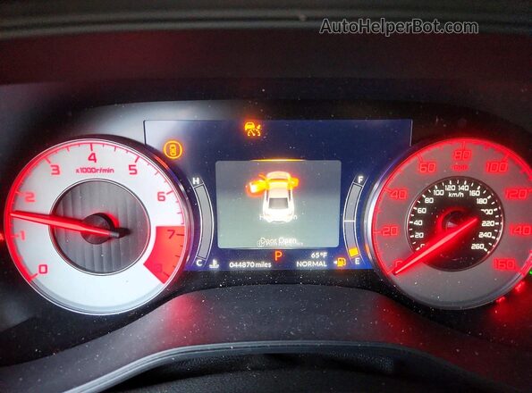 19UUB6F53MA004711 2021 ACURA TLX Gray ხელსაწყოთა პანელის ხედი