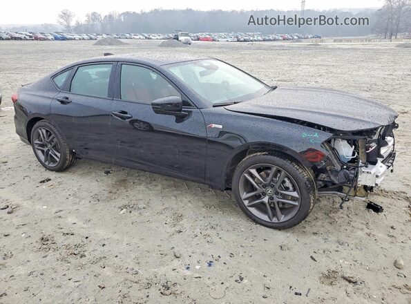 19UUB6F53SA002261 2025 ACURA TLX Черный Передняя правая четверть