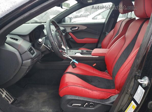 19UUB6F53SA002261 2025 ACURA TLX Черный Вид салона спереди