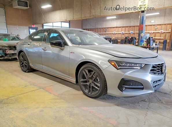 19UUB6F53SA004916 2025 ACURA TLX Серебряный Передняя правая четверть