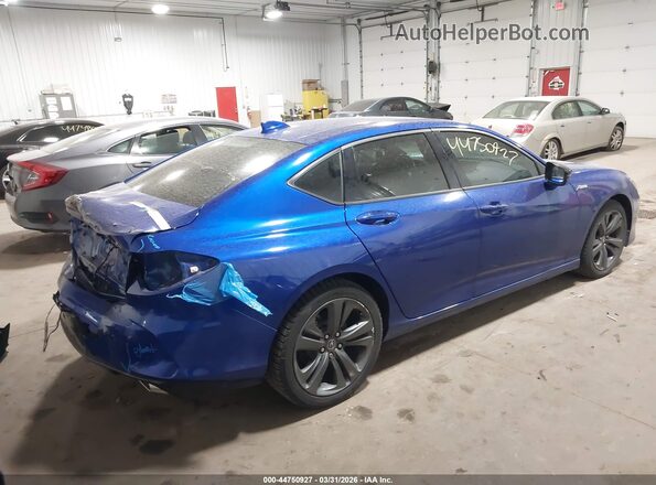 19UUB6F55MA009912 2021 ACURA TLX Blue უკანა მარჯვენა