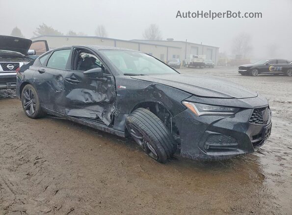 19UUB6F55PA004746 2023 ACURA TLX Black Delantero derecho